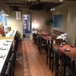 猿兵衛 赤坂店 - 一番のりだったので店内も撮らせてもらえました。