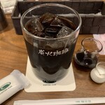 珈琲館 - 炭火アイスコーヒーです。（2023年３月）