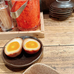 喜楽 - この半熟味付玉子 130円
なかなか美味しかったですよ