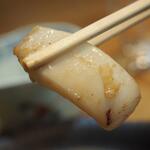 卓 - イカバター炒めその５