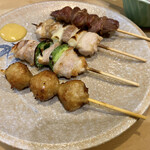 串焼き割烹　八十八 - Bセット(4本)