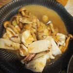 卓 - イカバター炒めその４