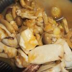 卓 - イカバター炒めその３