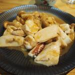 卓 - イカバター炒めその１