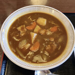 大衆食堂正広 - カレーラーメン