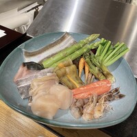 天冨良 麻布よこ田 恵比寿ガーデンプレイス店 - 本日の食材