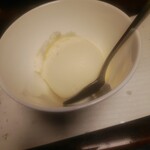 白鳥 - デザートのアイスクリーム