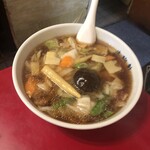 生駒軒 - あんかけラーメン