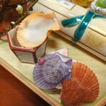 銀座 しのはら - ヒオウギ貝