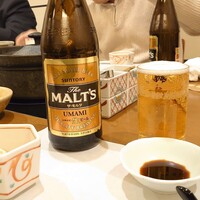 しゃぶしゃぶ・日本料理 木曽路 碑文谷店 - しぶとく生きてるザ・モルツとお通し
