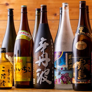 Cheers with a wide variety of drinks, from standard drinks to local sake from Hyogo Prefecture!