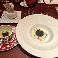RISTORANTE OZIO - 〜アニバーサリーの始まりに キャビアのうま味3種〜