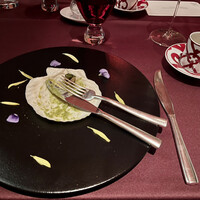 RISTORANTE OZIO - 〜磯のうま味を2品〜　　(食後の写真でごめんなさい)