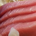 出羽鮨 - 圧巻のインドマグロ中トロ。