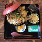 お食事処 二代目 川島ジャンボ - ミニ親子丼¥700