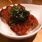 Kushiyaki Apacchi - 黒毛和牛カルビ丼アップ！！