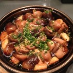 ふくろ茸のピリピリ焼き
