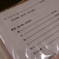 新宿 うなぎ菊川 - 鰻重メニュ－