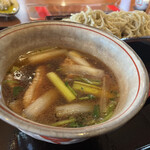 蕎麦切り さとう - つけ鴨せいろそば