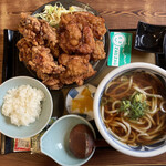 お食事処 二代目 川島ジャンボ - ワイルドなカラタツ定食¥935