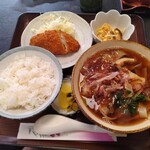 山宗 - きしめん定食（税込750円）