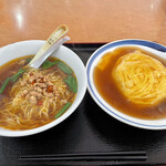 Kaka - 麺飯セット（台湾ラーメン、天津飯）