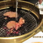 高麗房 - ハサミでカットします。