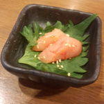 梅月 - お通し（明太子）