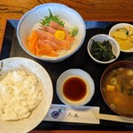 久香 - 本マス刺身定食