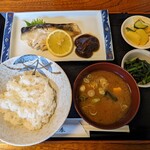 Hisago - サワラ塩焼定食