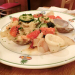 ピッコロヂヂ - 生パスタ(エビ、イカ、アサリ入り)レジネッテ