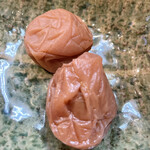 鳥半・魚半 - 梅干し