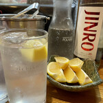 鳥半・魚半 - レモンとソーダ