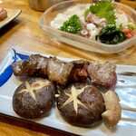 Tori Han Uo Han - 美味しいレバーと肉厚の椎茸