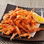 Fried sweet shrimp