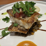 レストラン HUSHHUSH - スズキが香ばしくて、美味し過ぎる～♪