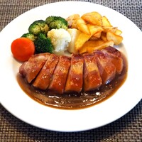三元豚ロースのロースト ランチ