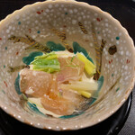 銀座うち山 - 混ぜた状態