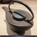 銀座うち山 - 鯛茶漬け用のお茶の土瓶