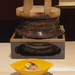 銀座うち山 - ご飯は何度でもおかわりできます