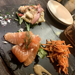 ルフージュ -  その日のお勧め♪前菜３種盛り合わせ  1,450円