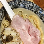 鴨と蟹 中華そば 燈 - つけめんの麺