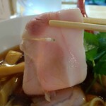 自家製麺 くろ松 - 低温調理の豚肩ロース