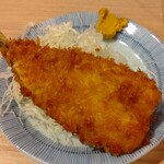 立呑み晩杯屋  - いわしフライ