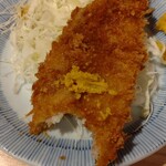 立呑み晩杯屋  - 醤油で頂きます