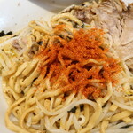 ラーメン二郎 - 一味投下～♪