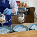 ラトリエ ドゥ ノノ - 04 グラスショコラブラン、グラスプラリネノワゼット