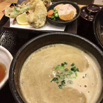 麺家 幸先坂 - 牡蠣とあん肝のつけ麺