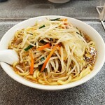 中華麺店 喜楽 - もやし麺 大盛