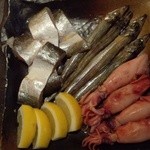 醪音 - キス丸干し、カマス、ヤリイカ～♪(^o^)丿